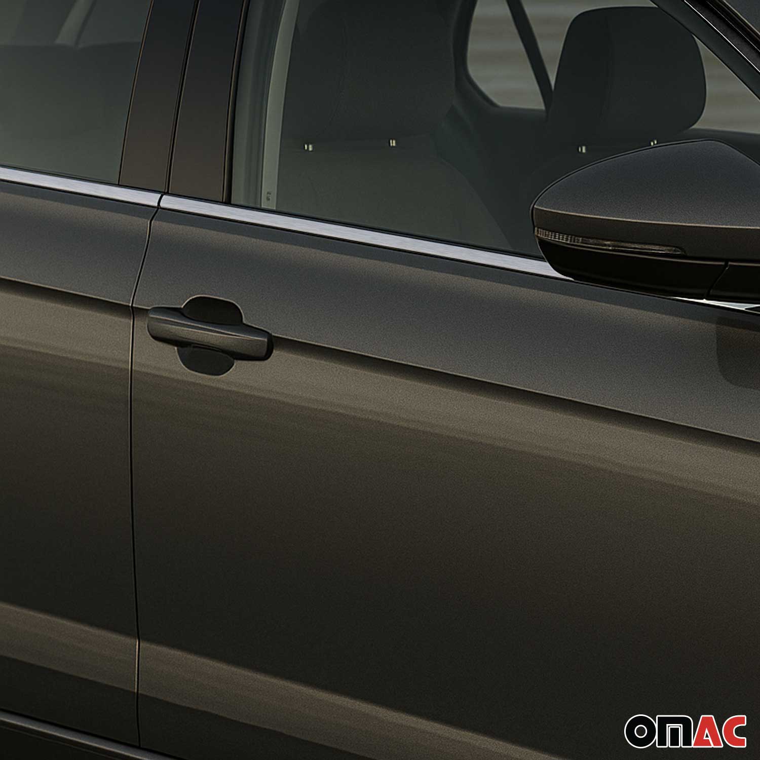 Fensterleisten Zierleisten für VW Polo 6R 2009-2017 Edelstahl Gebürstet Chrom 6x