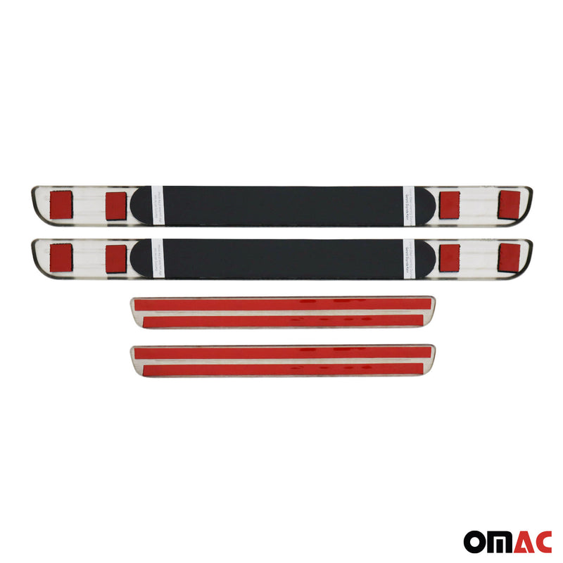 Door sills Exclusive for Mercedes A Class 2004-2022 Chrome 4x
