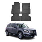 OMAC Gummi Fußmatten für Mercedes GLB X247 2019-2026 Automatten Gummi Schwarz 4x