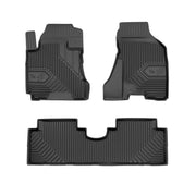 Fußmatten Gummimatten für Hyundai Tucson 2004-09 ohne Fußmattenclips TPE Schwarz