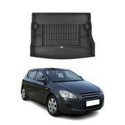 OMAC Gummi Kofferraumwanne für Kia Ceed 2006-2012 TPE Laderaumwanne Schwarz