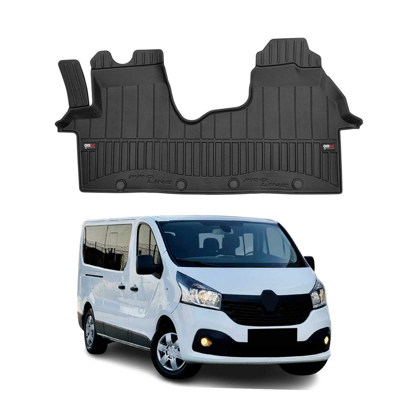 OMAC Gummi Fußmatten für Renault Trafic 2014-2025 Premium TPE Automatten 1tlg