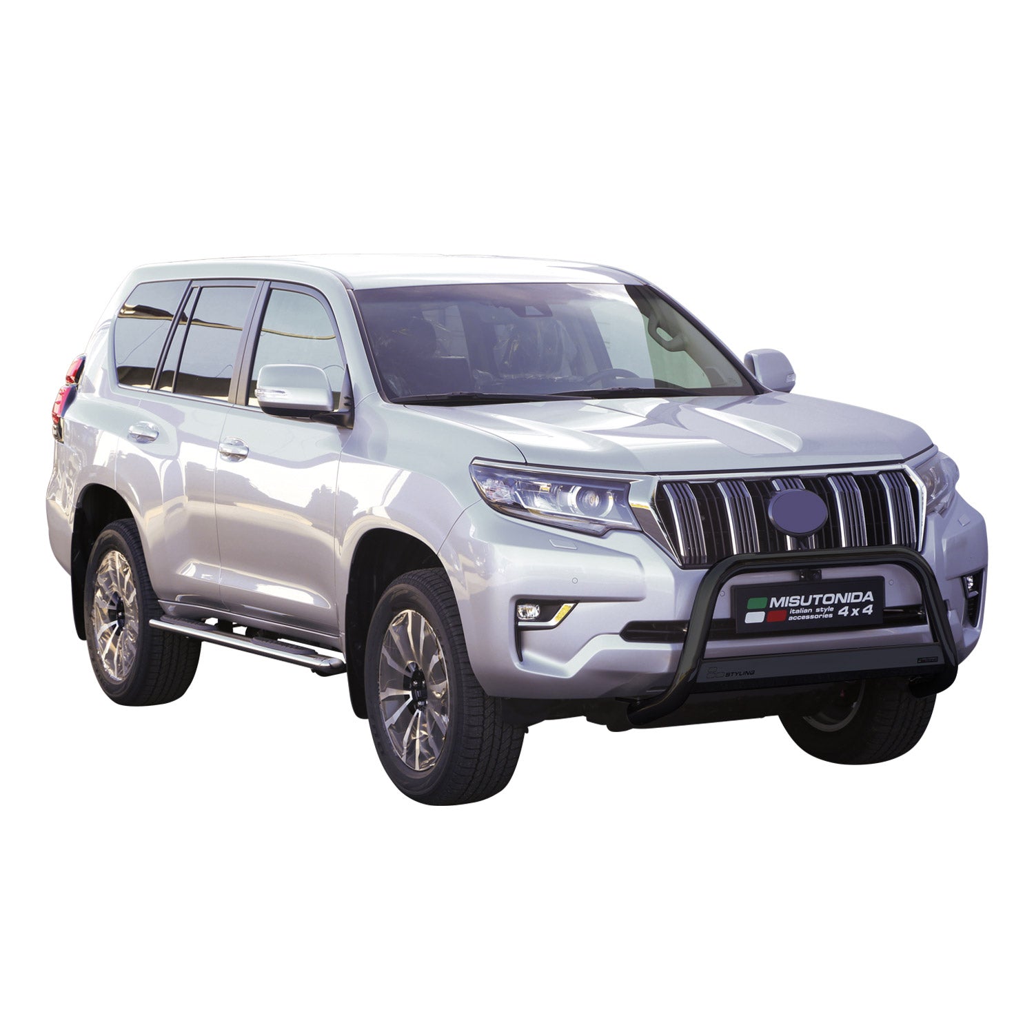 Frontbügel Frontschutz für Toyota Land Cruiser J150 2019-2023 ø63 Schwarz