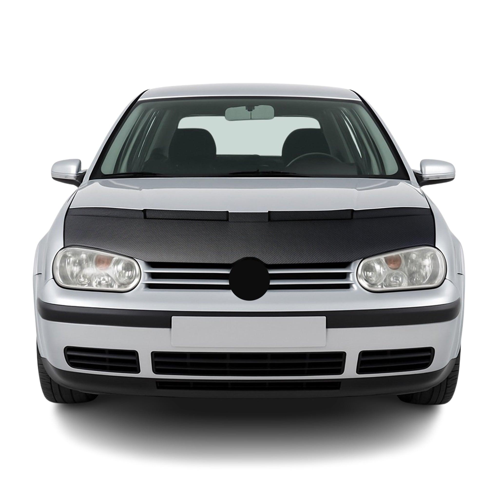 Haubenbra Steinschlagschutz Bonnet Bra für VW Golf 1997-2003 Carbon Optik Halb