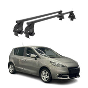 Menabo Dachträger für Renault Scénic III Facelift 2013-2016 Stahl Schwarz 2x