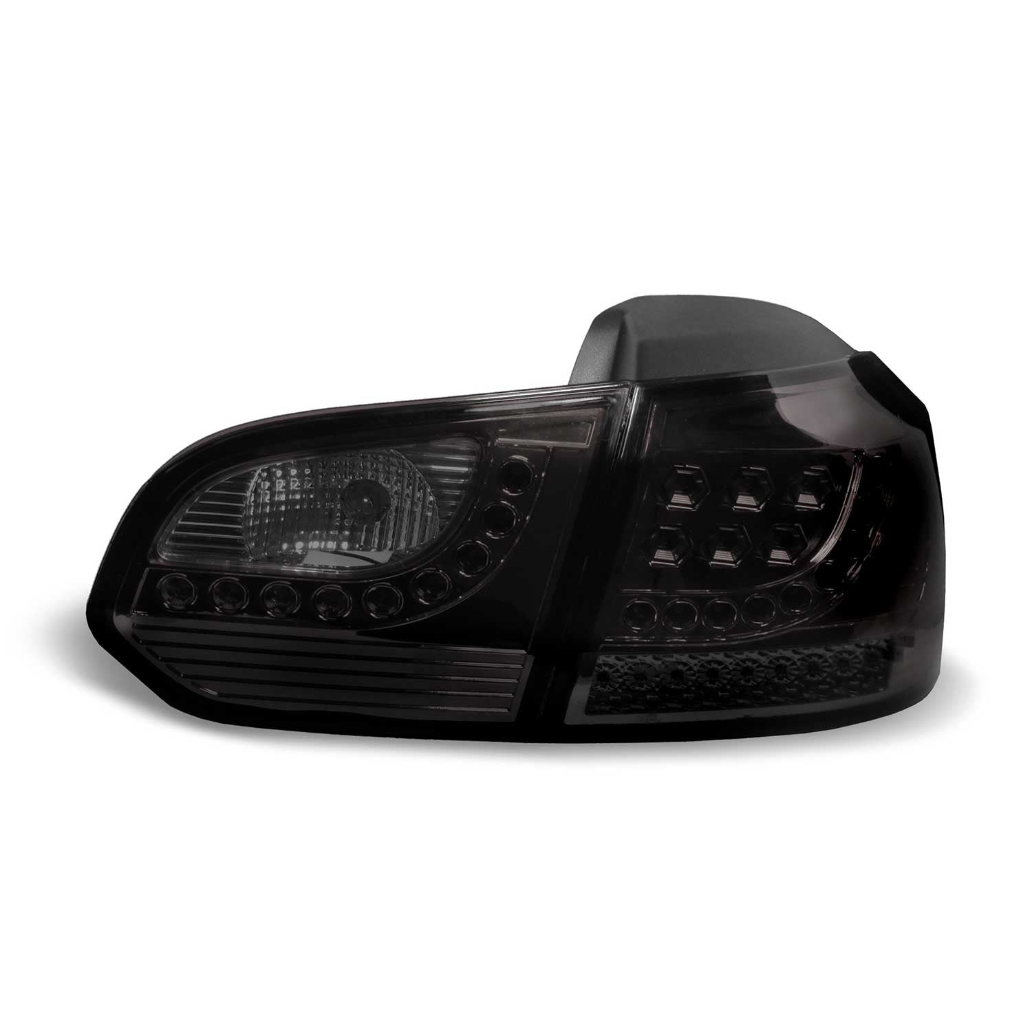 Rückleuchten für VW Golf 6 2008-2012 schwarz 4tlg