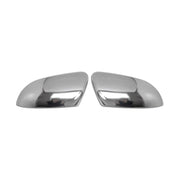 Spiegelkappen Spiegelabdeckung für Hyundai i20 2015-2020 Edelstahl Chrom 2tlg