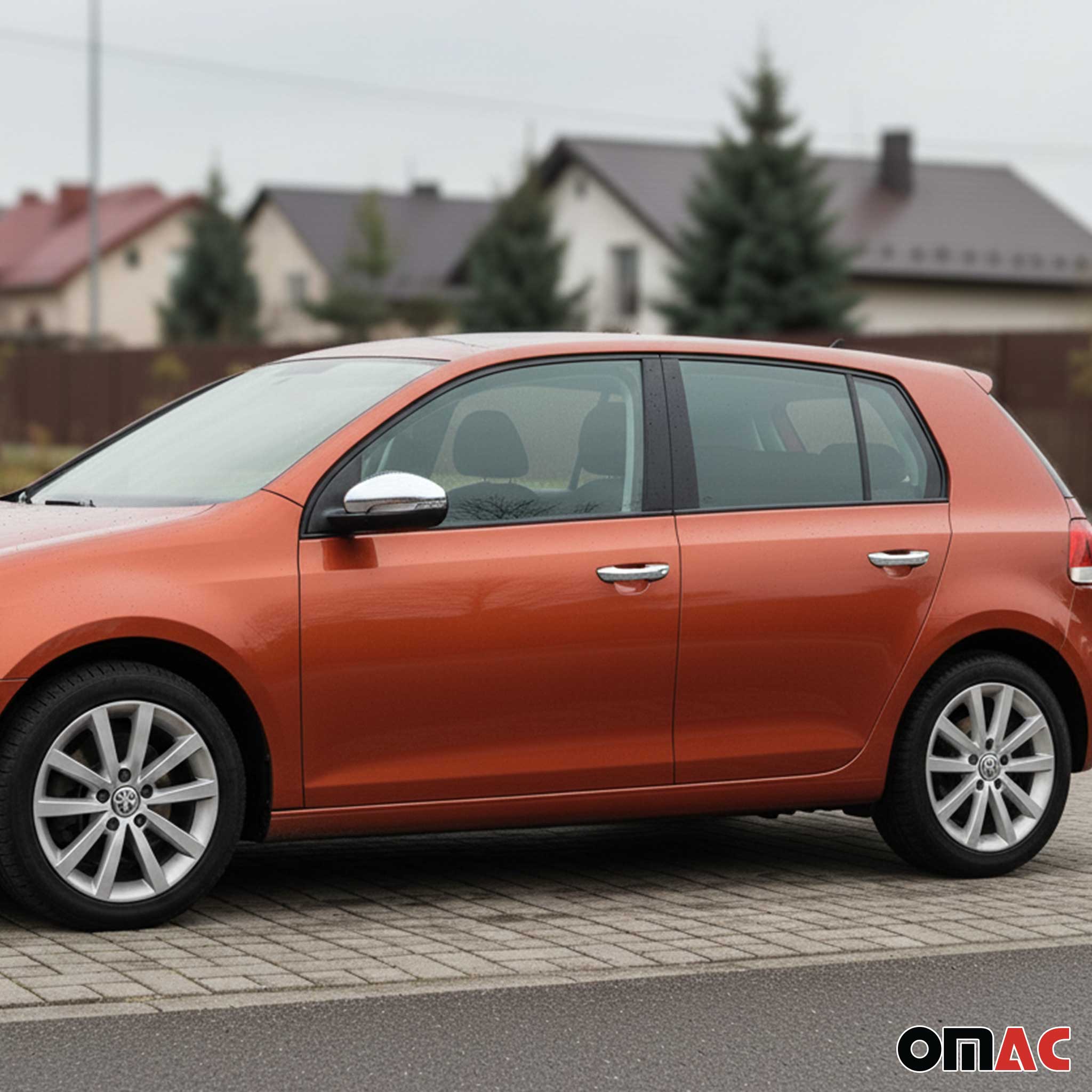 Türgriff Blende Chrom für VW Sharan 2010-2023 4-Tür Gebürstet Silber 8tlg