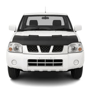 Haubenbra Steinschlagschutz für Nissan Navara D22 2001-2004 Schwarz Halb