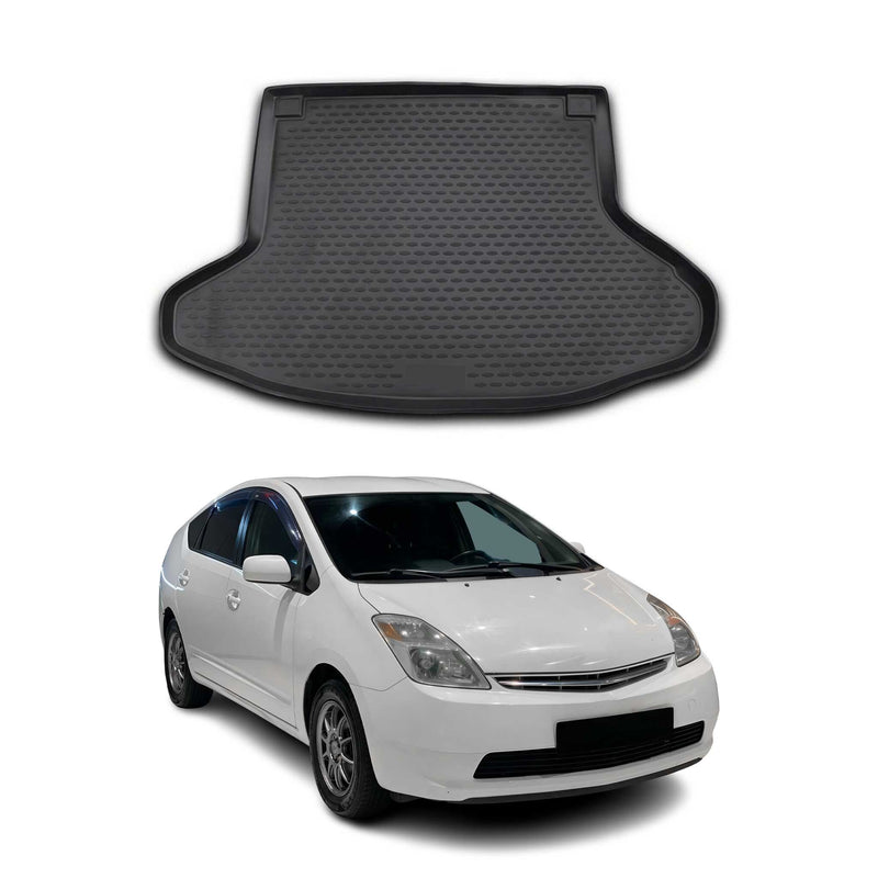 Kofferraummatte Kofferraumwanne für Toyota Prius 2004-2009 Schrägheck Gummi TPE