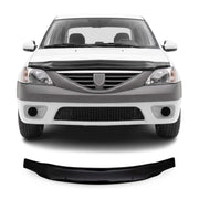 Motorhaube Deflektor Insekten Steinschlagschutz für Dacia Logan 2004-2013 Dunkel