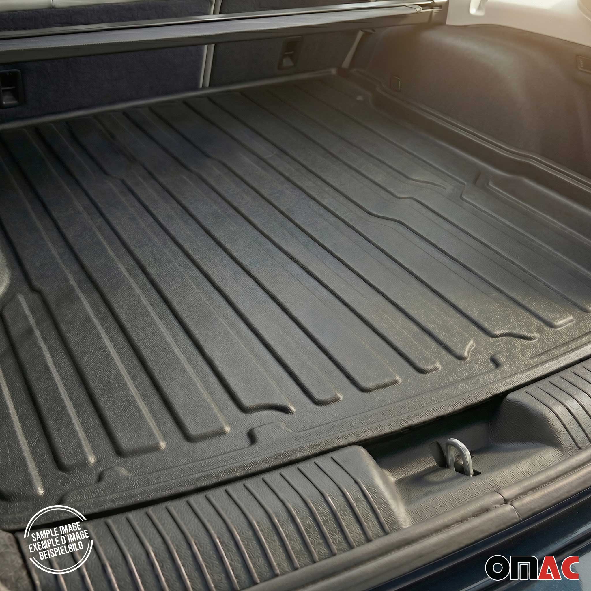 Kofferraumwanne Laderaumwanne für BMW X3 F25 2010-2017 Gummi TPE Schwarz