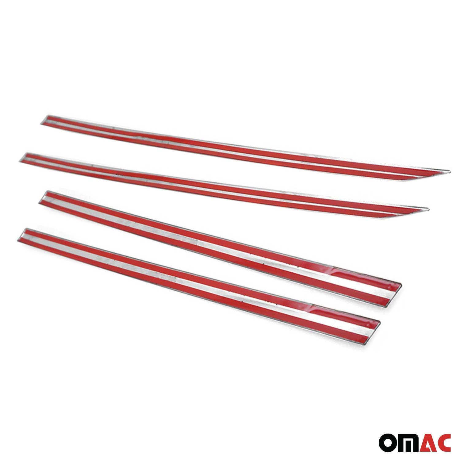 Seitentürleiste Türschutzleisten für VW Tiguan mk2 2016-2020 Pre-FL Chrom 4tlg