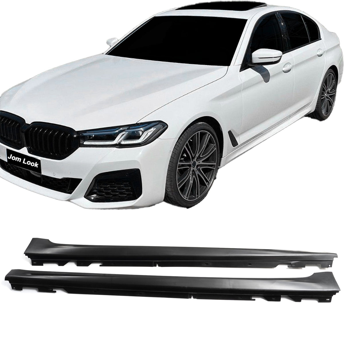 JOM Stoßstangen Kit & Seitenschweller für BMW 5er G30 LCI 2020- PDC Polypropylen