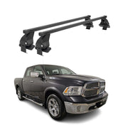 Menabo Dachträger Grundtäger für RAM 1500 2010-2017 50kg Stahl Schwarz 2 tlg