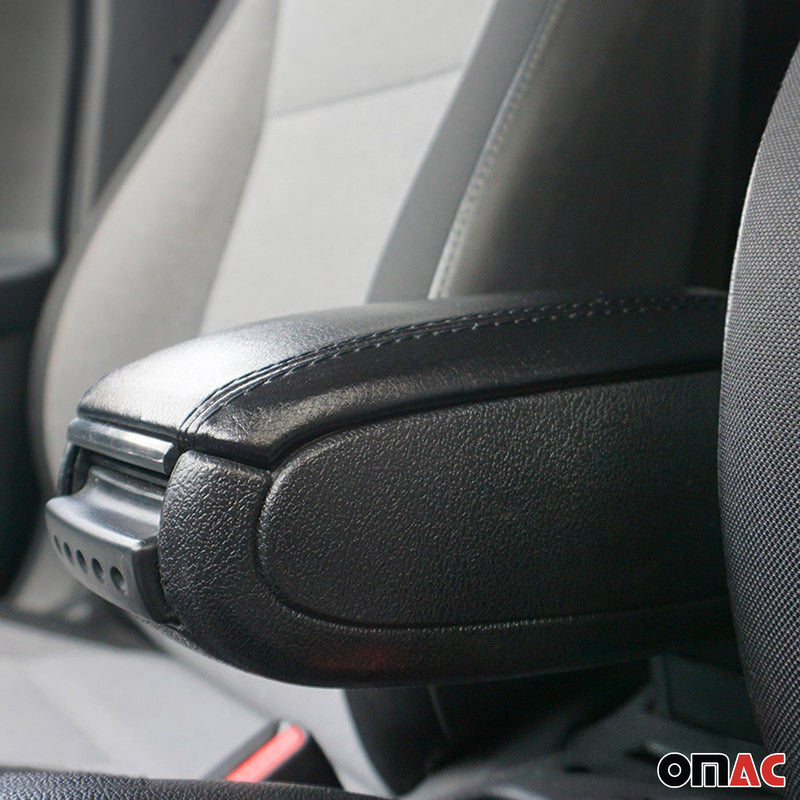 Center armrest armrest center console for Peugeot 207 2006-2012 PU leather black