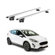 Dachträger Grundtäger für Ford Fiesta VII Active 2018-2023 100kg Grau Alu 2x ABE