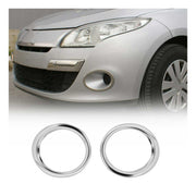 Nebelscheinwerfer Rahmen Chrom für Renault Megane 2008-2016 Edelstahl 2x