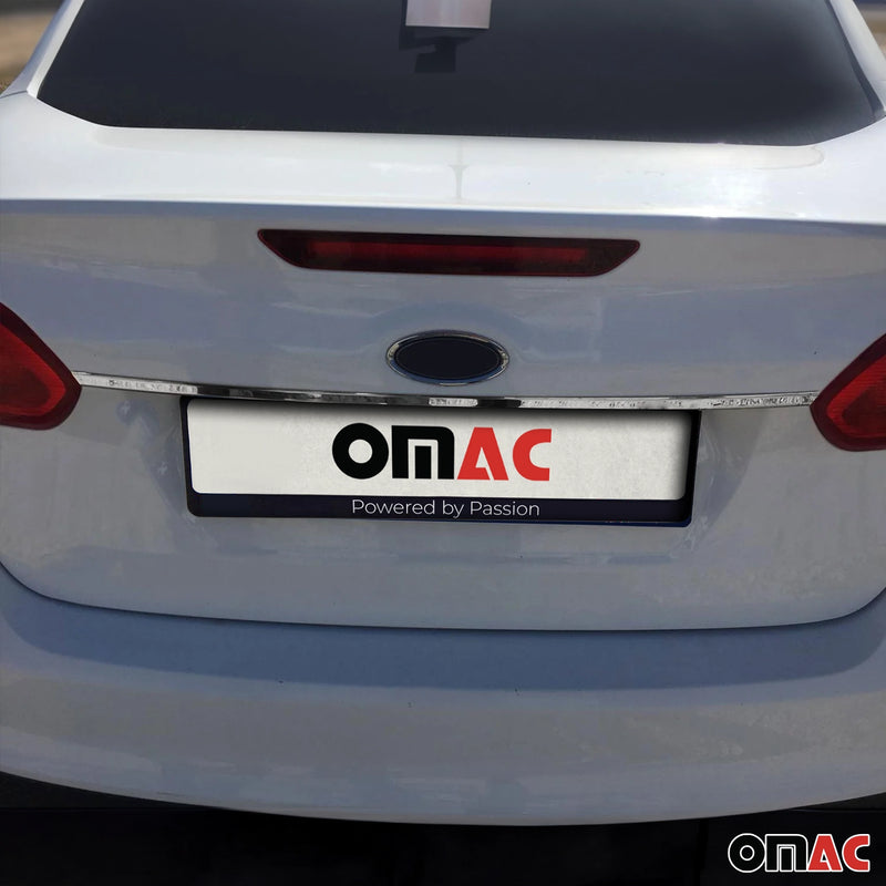 Heckleiste Kofferraumleiste für Ford Focus III Limo 2015-2018 Edelstahl Chrom