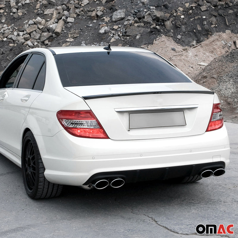 Heckspoiler Dachspoiler Hecklippe für Mercedes C Klasse W204 2007-2014 Grundiert