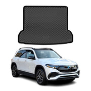 Kofferraummatte Laderaumwanne für Mercedes EQB X243 2022-2026 TPE Schwarz 1 tlg