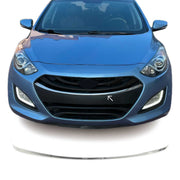 Kühlergrill Leisten Grillleisten für Hyundai i30 Coupe 2013-2017 Edelstahl Chrom