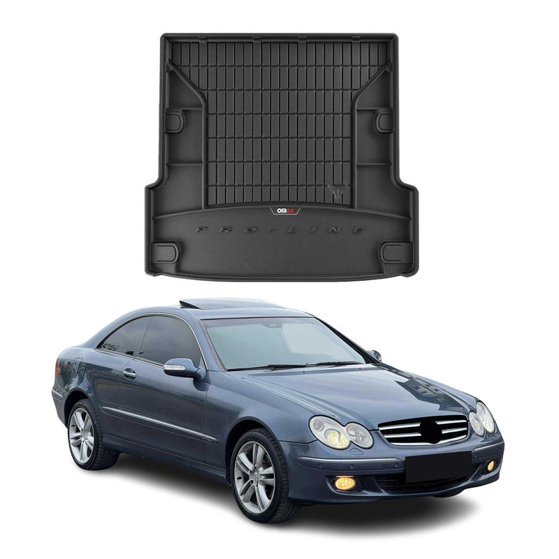 OMAC Gummi Kofferraumwanne für Mercedes CLK W209 2002-2009 TPE Laderaumwanne
