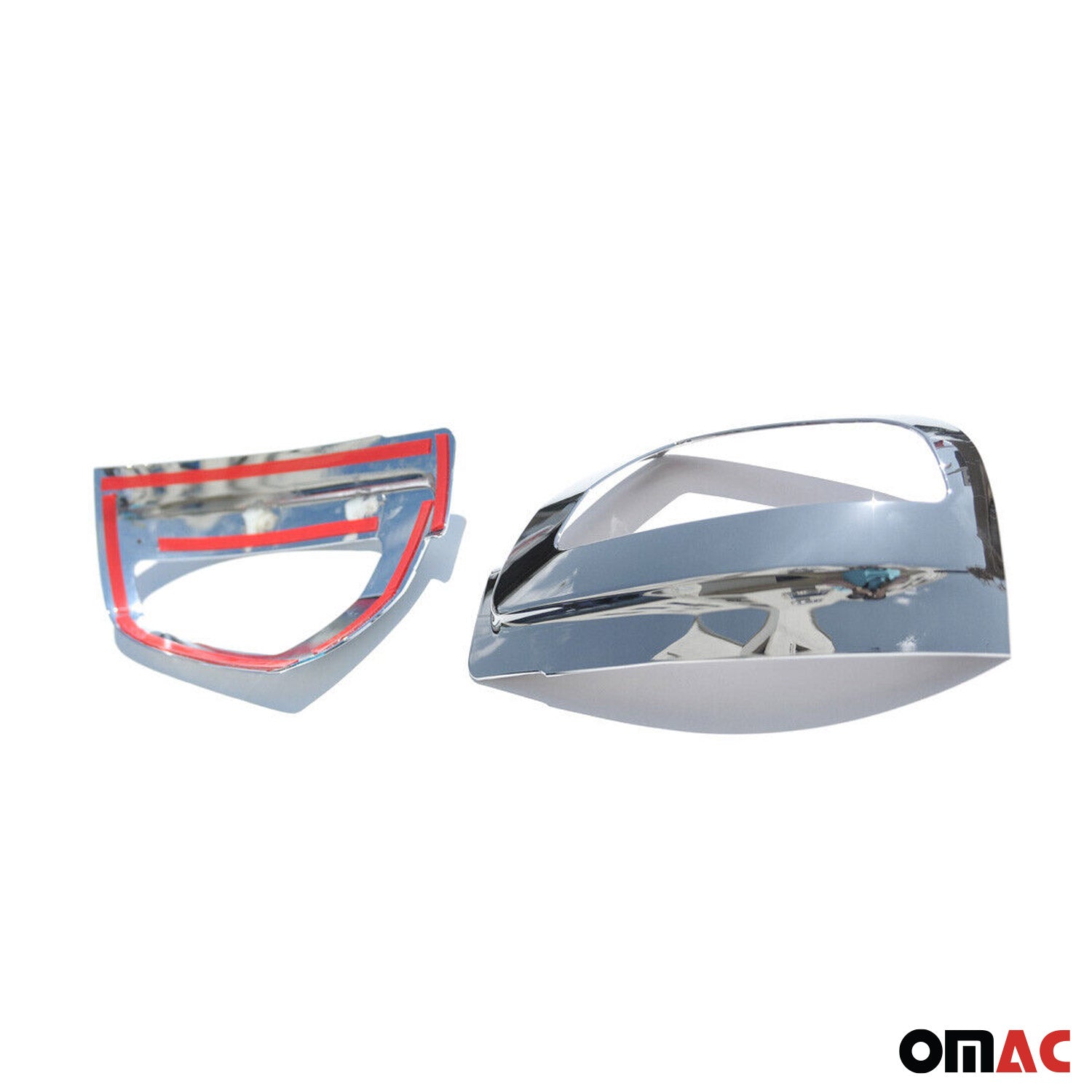 Spiegelkappen Spiegelabdeckung für Mercedes Vito W639 2010-2014 mit Signal Chrom