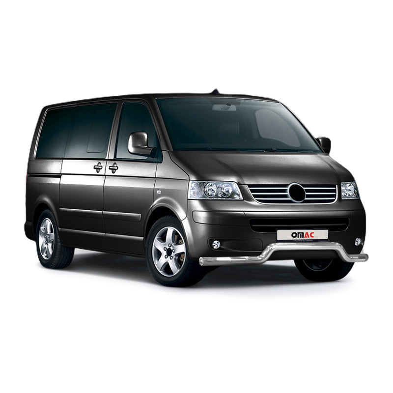 Frontbügel Frontschutzbügel Schutz für VW Transporter T5 2003-2015 ABE Silber