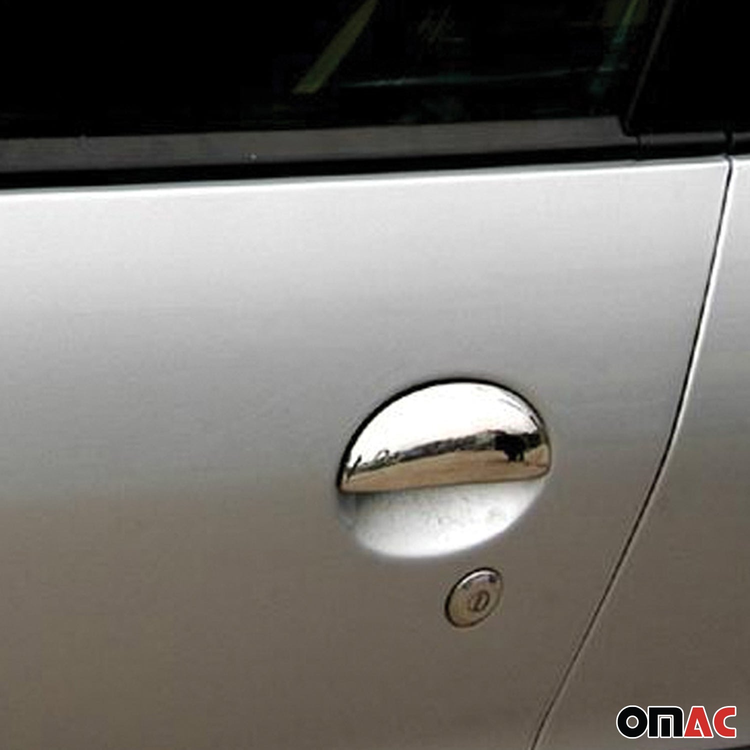 Chrom Türgriffkappen für Peugeot 107 2005-14 / 206+ 2009-13 4-tür Edelstahl 4tlg
