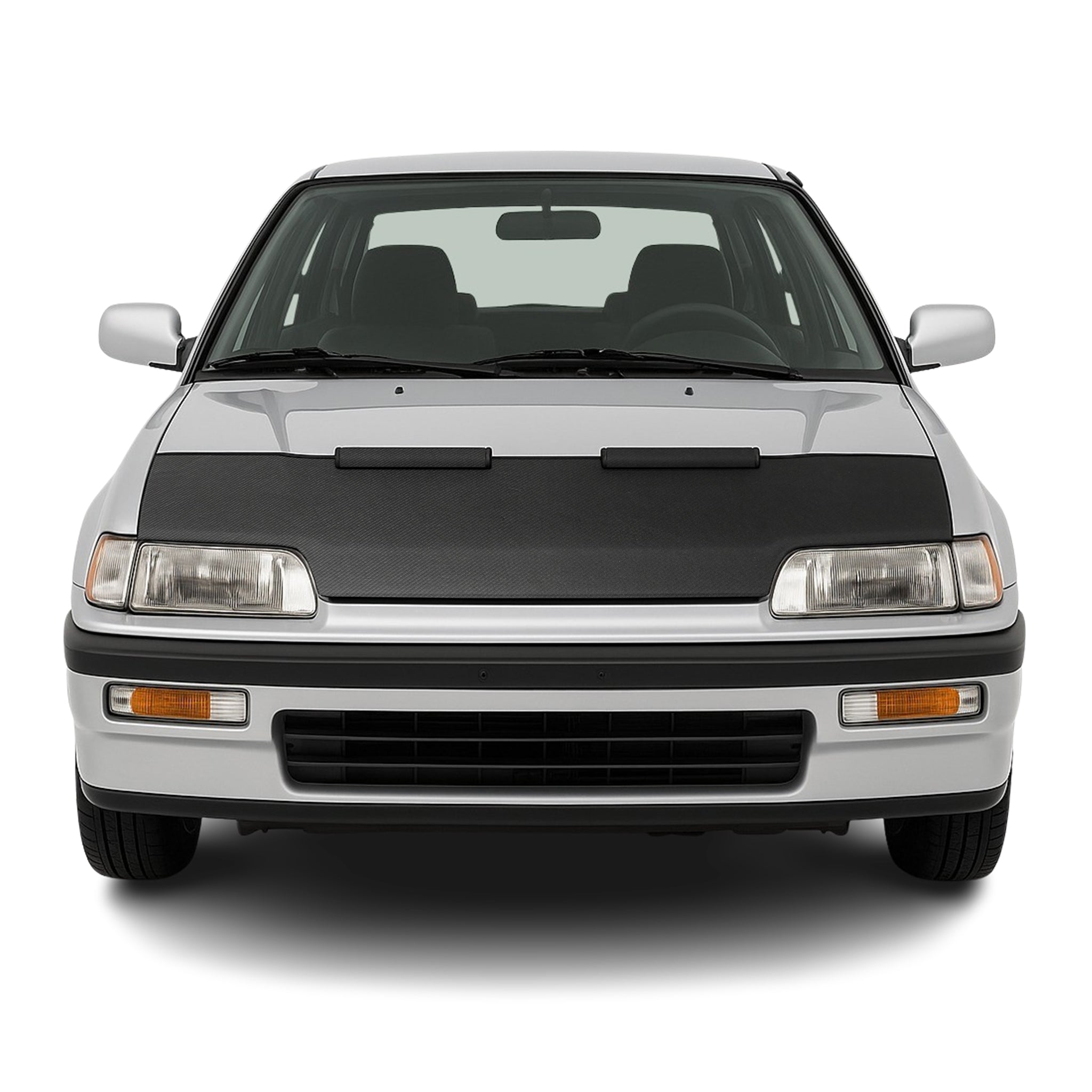 Haubenbra Steinschlagschutz Bonnet Bra für Honda Civic 1987-1993 Carbon Halb