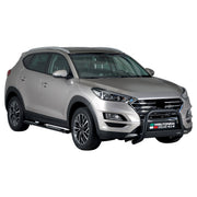 Frontbügel Frontschutzbügel für Hyundai Tucson 2018-2021 ø63mm Stahl Schwarz