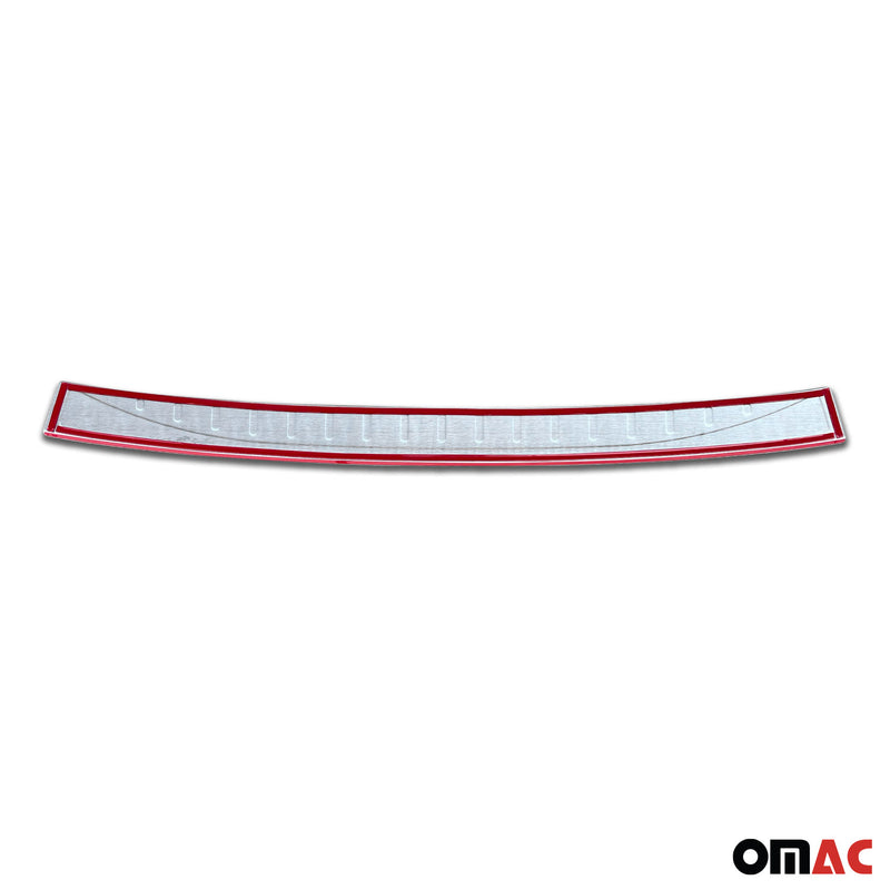 Loading sill protection bumper protection for Seat Arona 2017-2025 brushed stainless steel