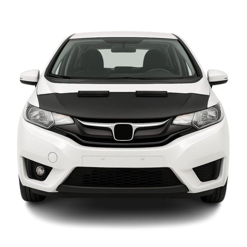 Haubenbra Steinschlagschutz Bonnet Bra für Honda Jazz GK 2015-2025 Schwarz Halb