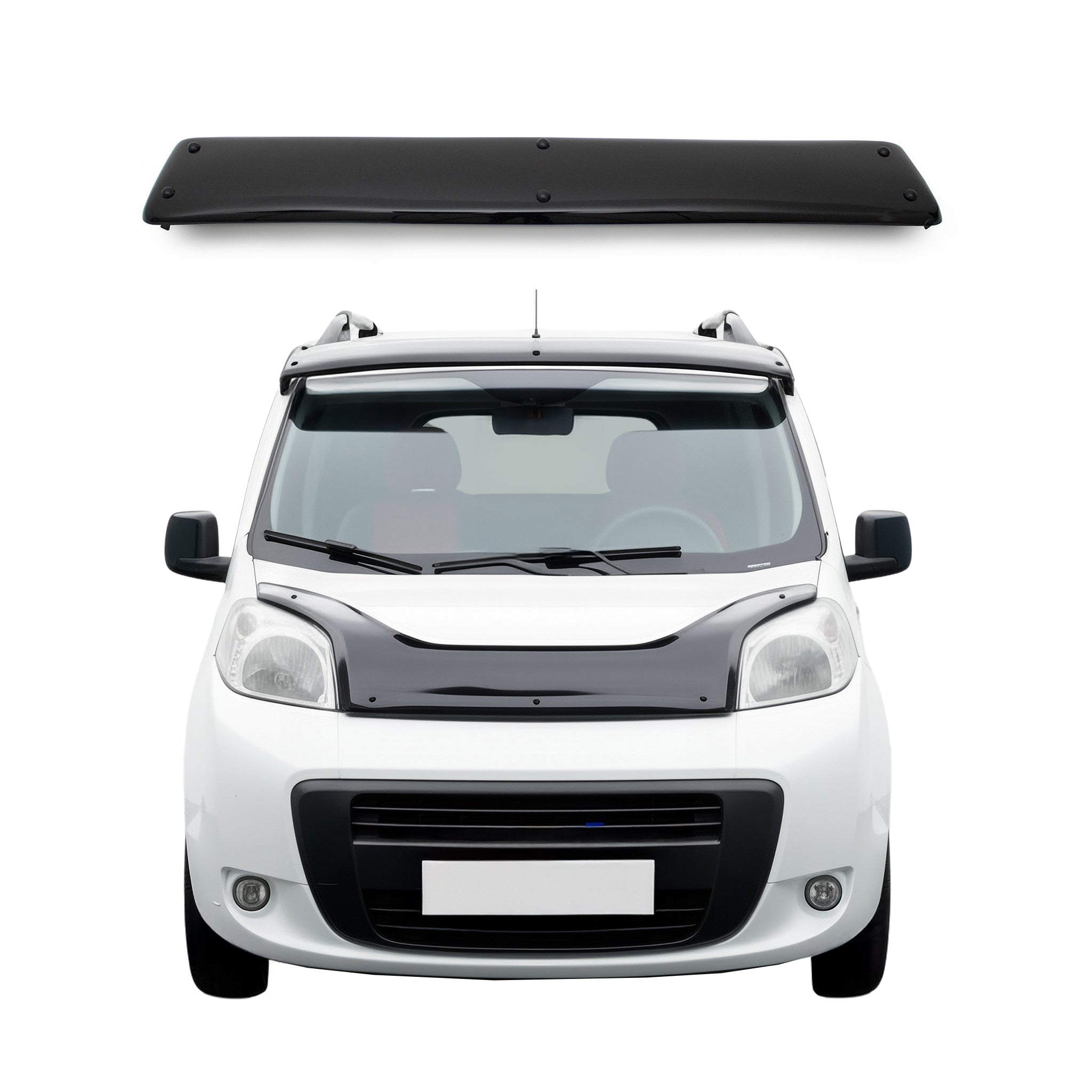 Sonnenblende äußeren Außensonnenblende für Citroen Nemo 2008-2021 Acryl
