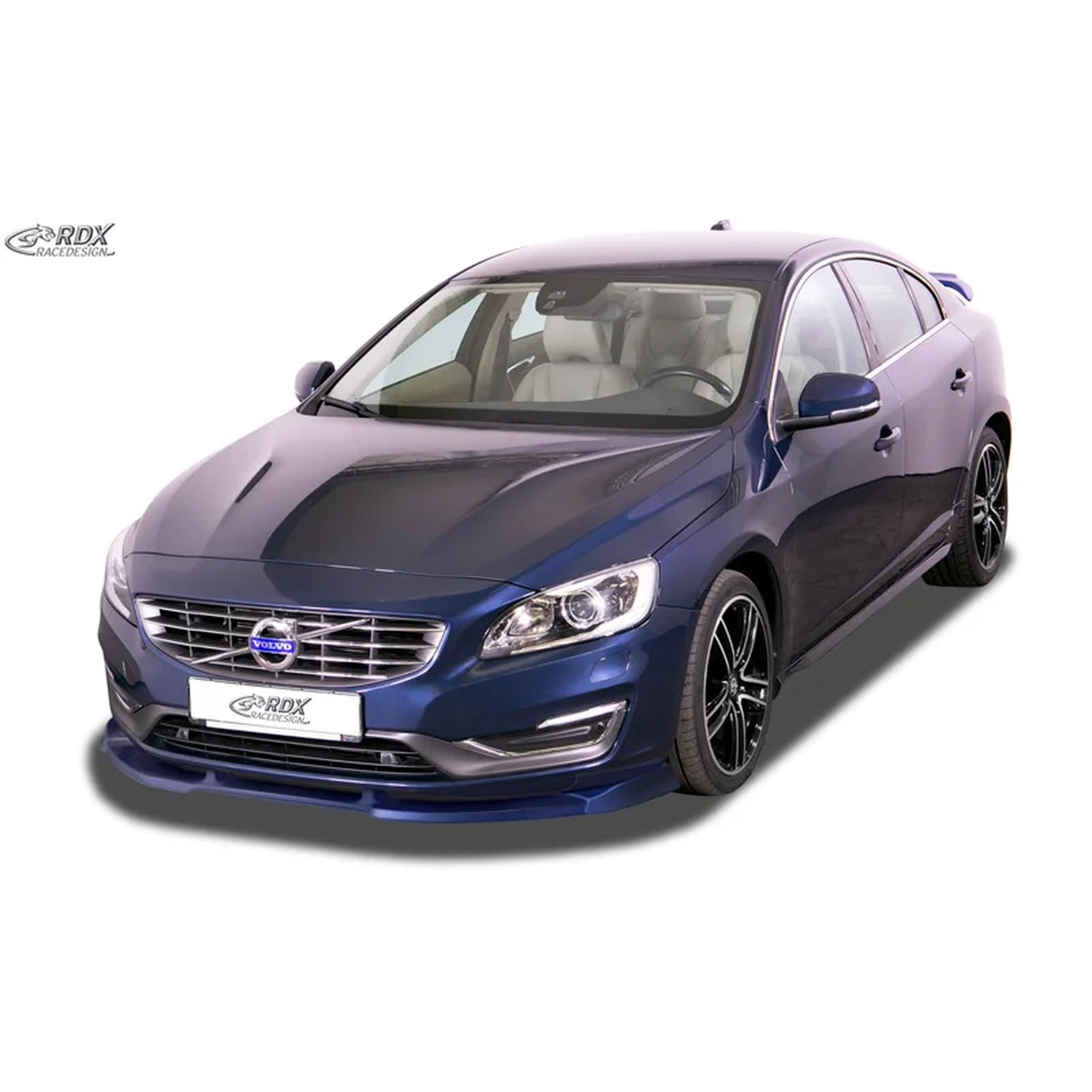 RDX Seitenschweller 'Slim' für Volvo S60/V60 2013-2018 ABS Schwarz 2er-Set TÜV
