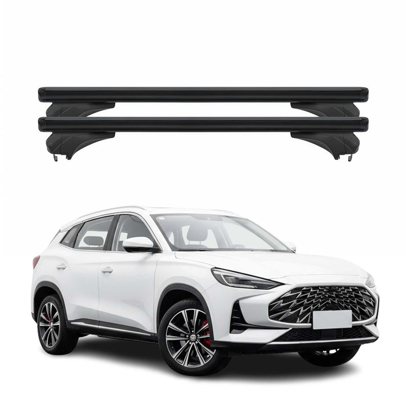 Menabo Dachträger Grundtäger für MG One 2021-2025 Aluminium Schwarz 2 tlg