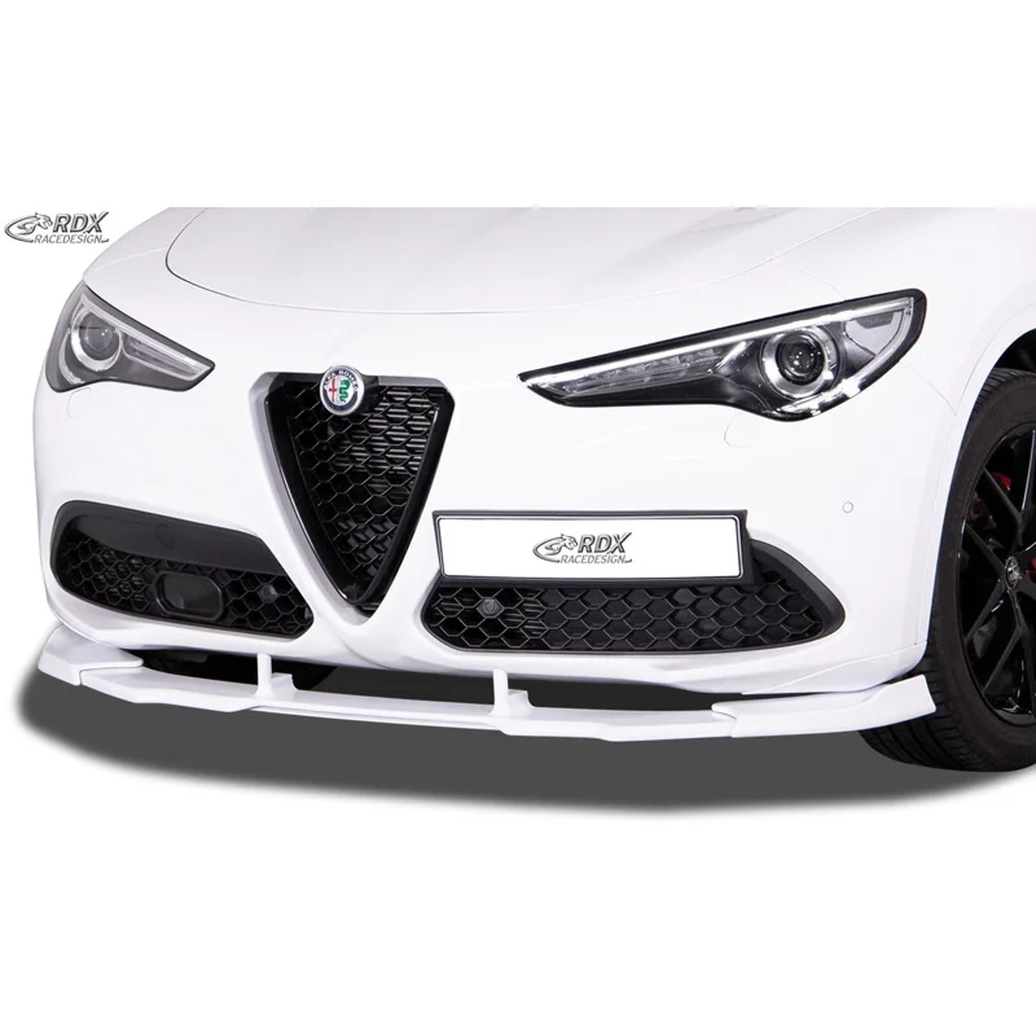 RDX Frontspoiler Vario-X für Alfa Romeo Stelvio 949 2016- Polyurethan TÜV
