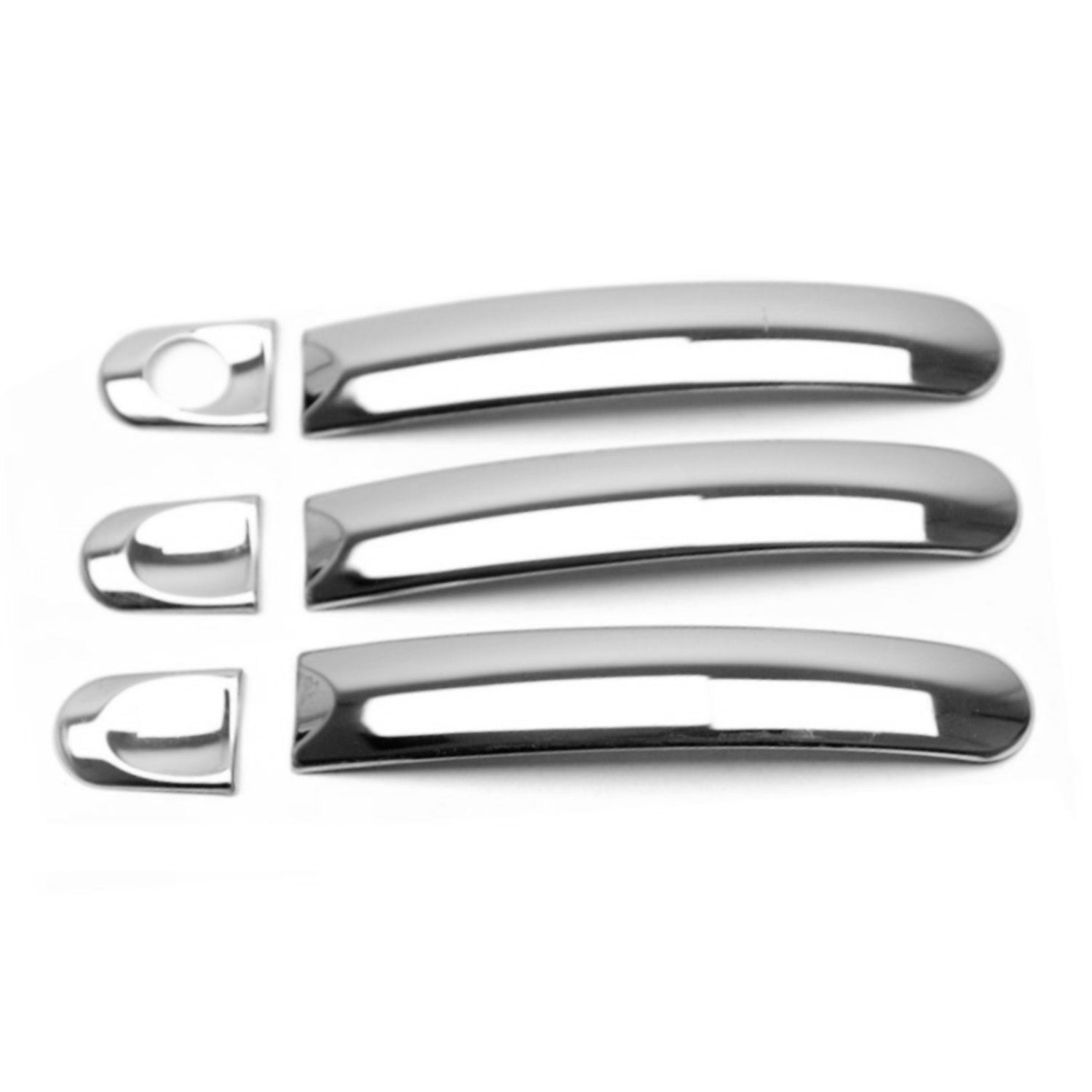 Chrom Türgriff Blende für VW T5 T6 2003-2021 3-Tür Edelstahl 6tlg