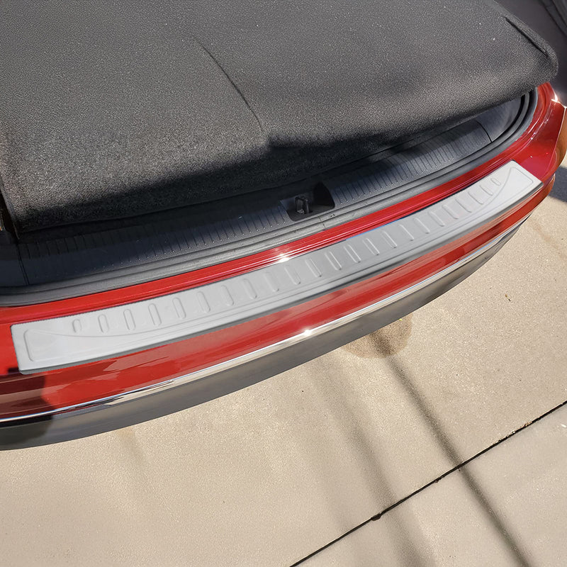 Ladekantenschutz für VW Tiguan II / Allspace 2016-2024 Edelstahl Matt Gebürstet