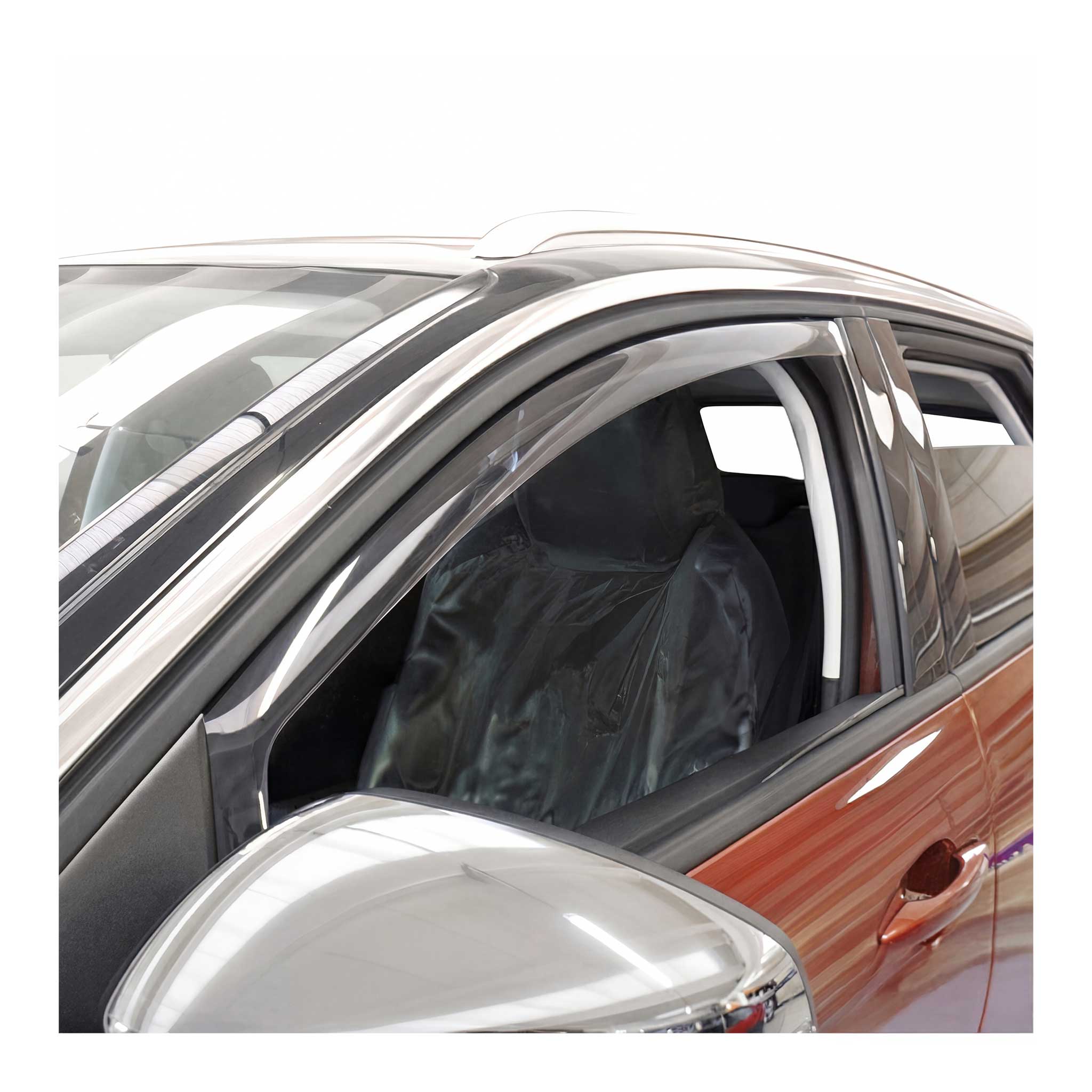 Windabweiser Regenabweiser für Peugeot 4007 2007-2012 5tür Dunkel Acryl 2tlg