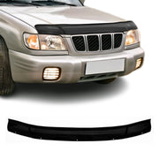 Motorhaube Deflektor Steinschlagschutz für Subaru Forester SF 1997-2002 Schwarz
