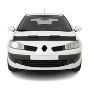 Haubenbra Steinschlagschutz Bonnet Bra für Renault Megane Schwarz Halb