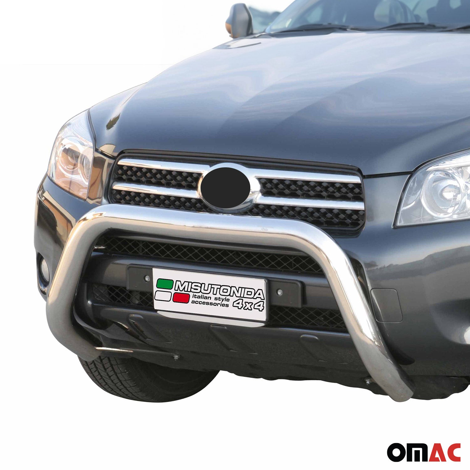 Frontbügel Frontschutzbügel für Toyota RAV4 XA30 2006-2009 ø76mm Stahl Silber