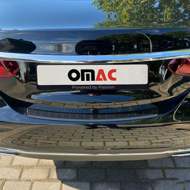 Ladekantenschutz Stoßstange für Mercedes E Klasse W213 Limo 2017-23 Chrom Dunkel