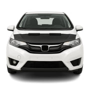 Haubenbra Steinschlagschutz Bonnet Bra für Honda Jazz GK 2015-2020 Schwarz Halb