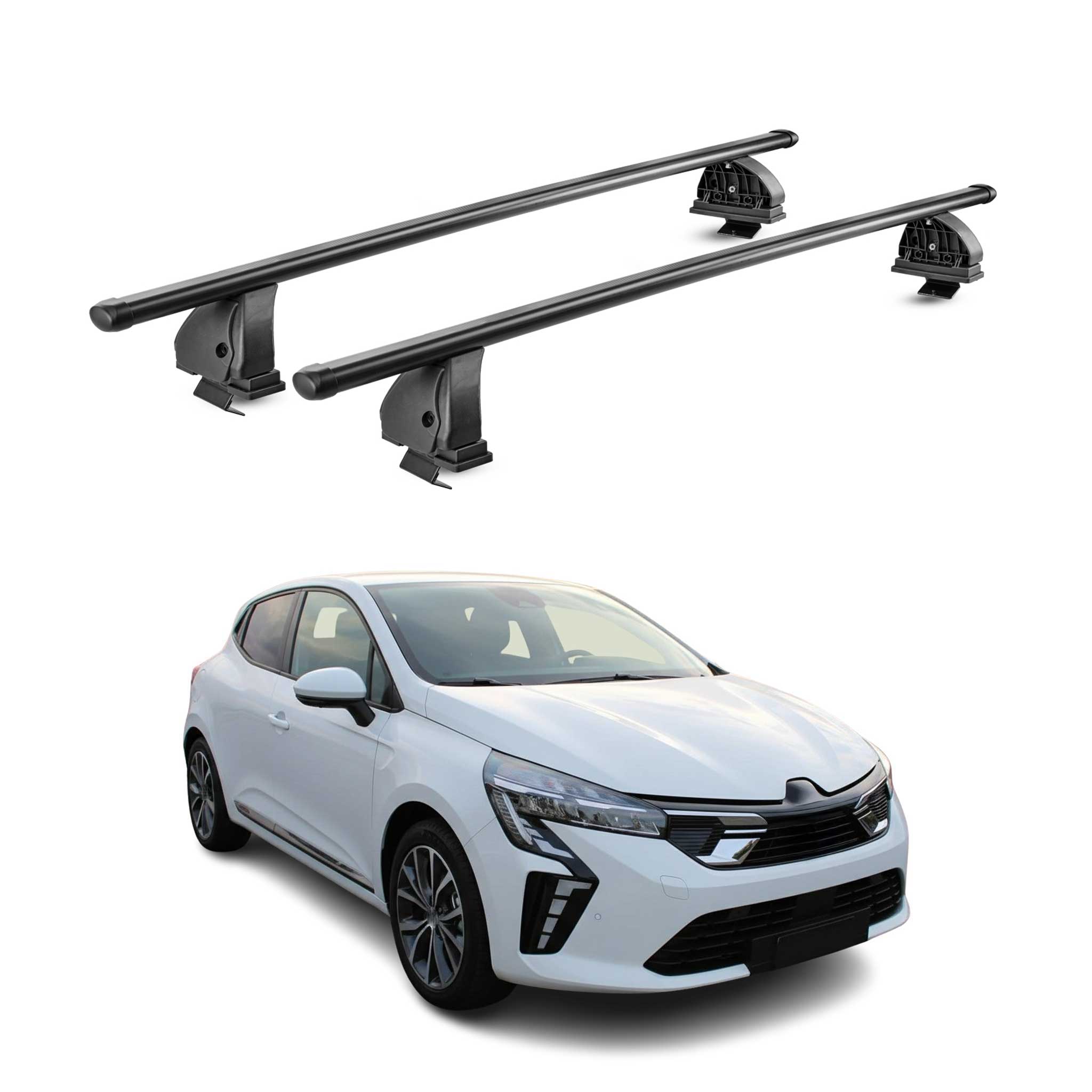 Stahl Dachträger für Mitsubishi Colt 2023-2026 TÜV Abschließbar 2tlg Schwarz