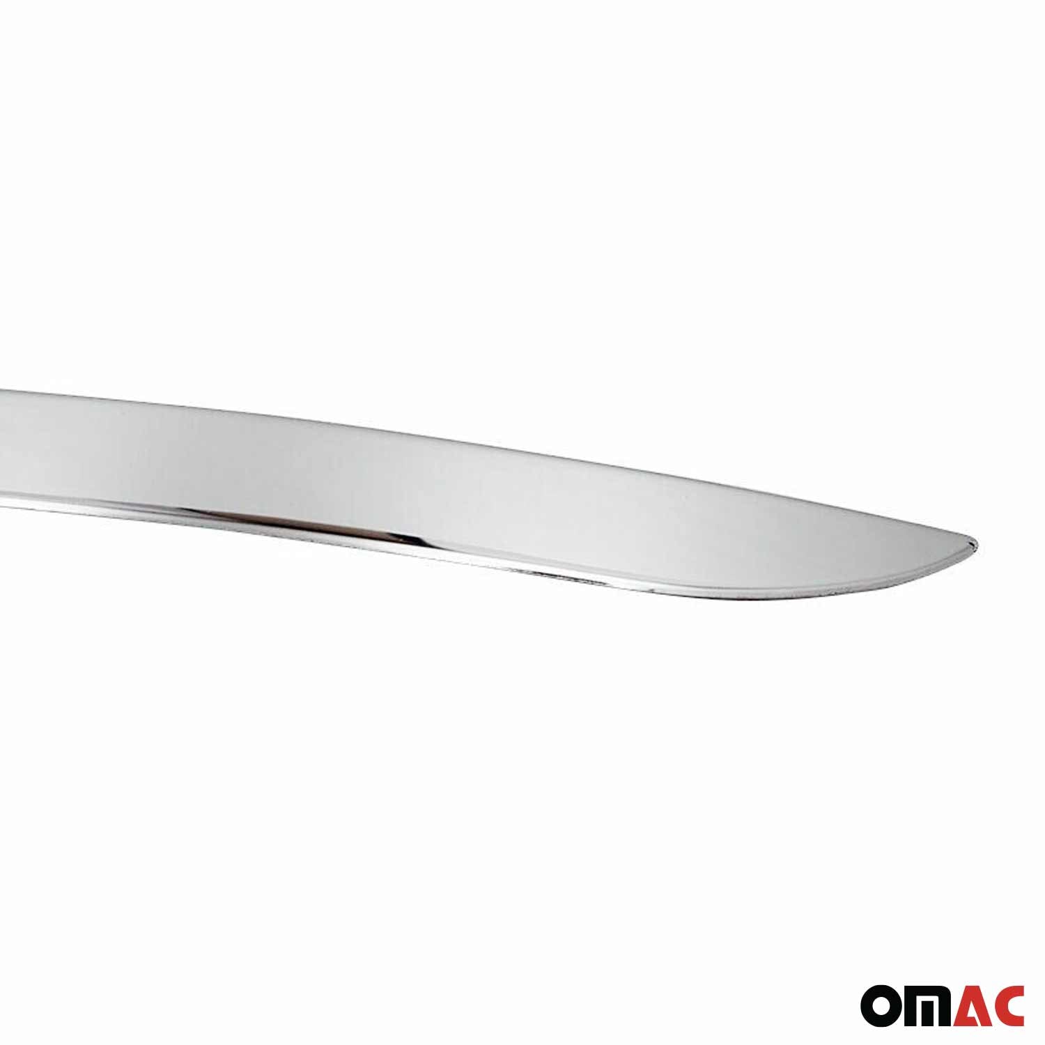 Kofferraumleiste Heckleiste für Fiat Punto Evo 2008-2012 Untere Chrom Edelstahl