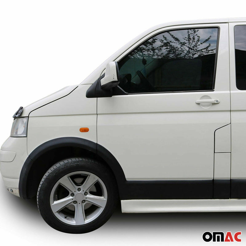 Radlaufschutz Kotflügel für VW T5 2003-2015 L2 Langer Radstand ABS Schwarz 11tlg