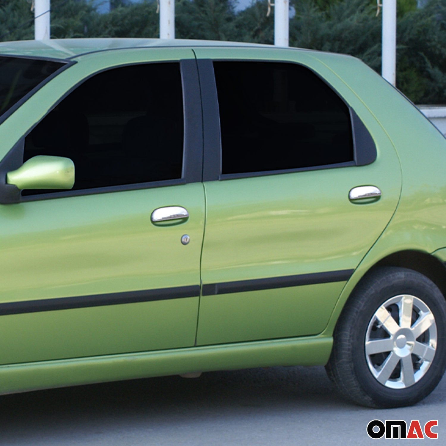 Chrom Türgriff Blende für Fiat Palio 1996-2000 4Tür Edelstahl 4tlg